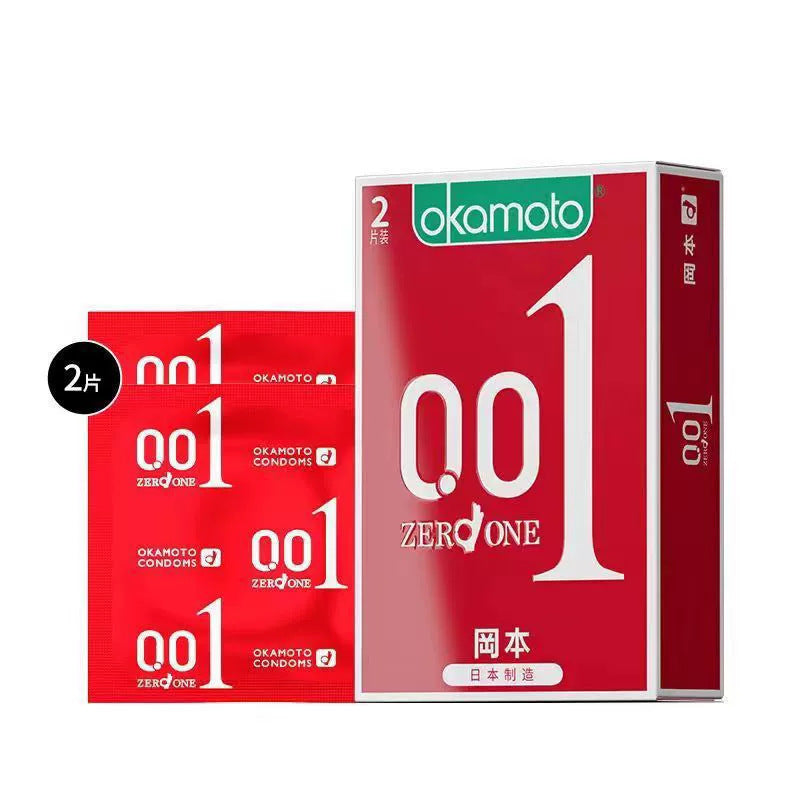 岡本Okamoto0.01 日本版(PU)安全套 (2片裝)